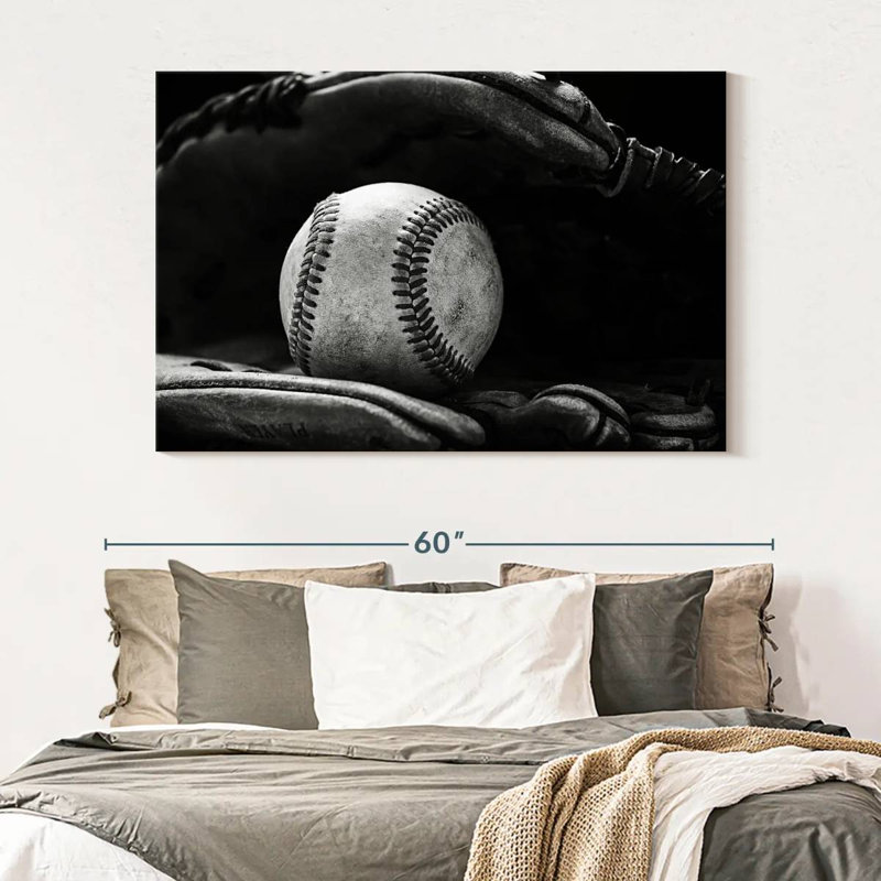Sireci Glove Holding Baseball, 34" H x 51" W