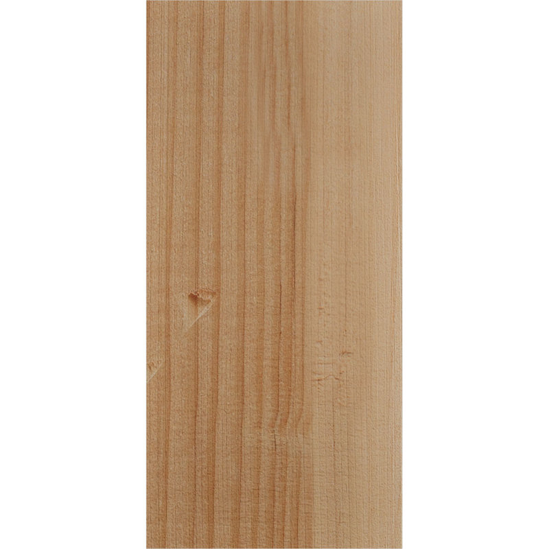 Queue de chevron lisse Carmel, Douglas, 8"H x 3 1/2"W x 16"L