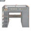 Lit mezzanine en bois avec bureau, lit mezzanine avec placards et 4 tiroirs pour la chambre à coucher-685229496-685229503