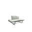 Violette Metal Frame Futon Love Seat-106769607