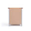 Compton 45cm W Solid + Manufactured Wood Bedside Table