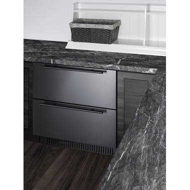 Summit 30 in. 2.5 cu. ft. Outdoor Refrigerator Drawer - Stainless  Steel/Panel Ready