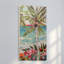 «Palm Tree Wimsy II», reproduction d'impression sur bois