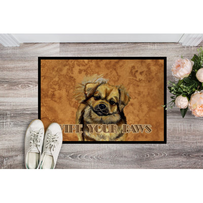 Tibetan Spaniel Non-Slip Indoor Doormat
