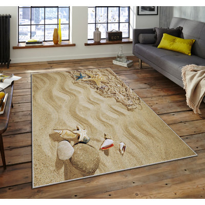 Luxurious Area Rug, 100% Polyester, 5.9 x 9.2 Feet | 740 g/m² Weight, Non-Slip Felt Dot Underside, Easy Clean Velvet Fabric, 0.08 in Pile Height | Machine Washable, Perfect for Living Room & Bedroom Décor