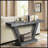60 Inches Vintage Distressed Wood Entryway Bench With 2-Tier Solid Wood Veneer Storage, Rustic Design For Hallway And Living Room-1116765704