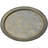 Early 20th Century Handmade Moroccan Brass Tray W/ Moorish Calligraphy