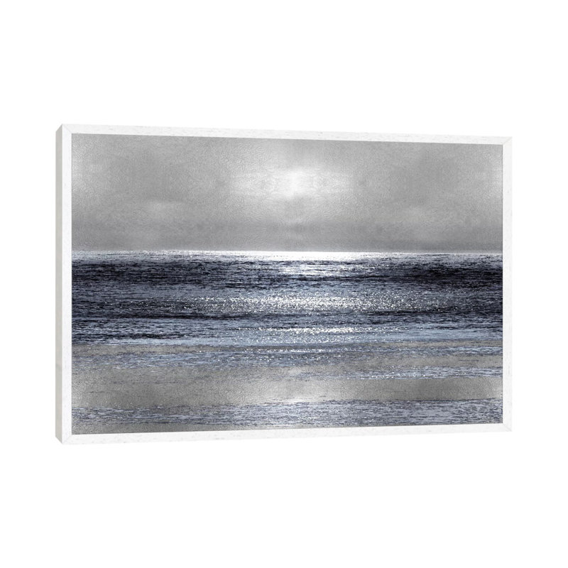 Open Arms Of Gold I by Avery Tillmon - Wrapped Canvas Print, 66.04 cm H x 45.72 cm W, White Framed