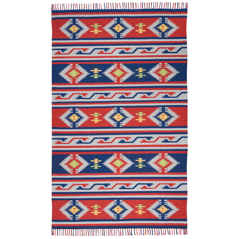 Huntingburg Southwestern Indoor Rug, Rectangle 6'6" x 9'6"