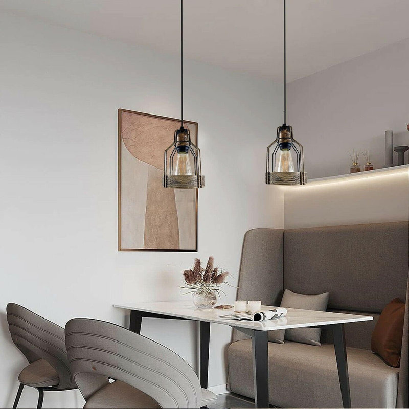Antashia 1 - Light Brushed Copper Pendant