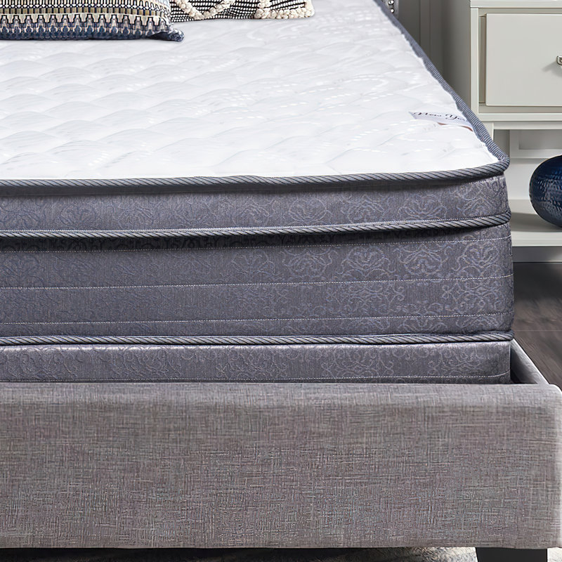 Alwyn Home Picacho 18'' Medium Hybrid Mattress and Box Spring, Twin