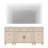 TV Stand With Charging Station, 3-In-1 TV Console Table For 75/80/85/90 Inch TV, Entertainment Center For 75 Inch TV, Beige