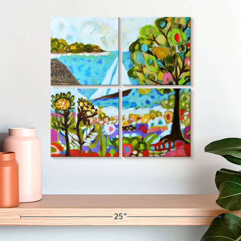 Senne Nautical Whimsy V, 18" H x 18" W
