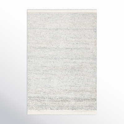 Wyly Handmade Wool Gray Rug