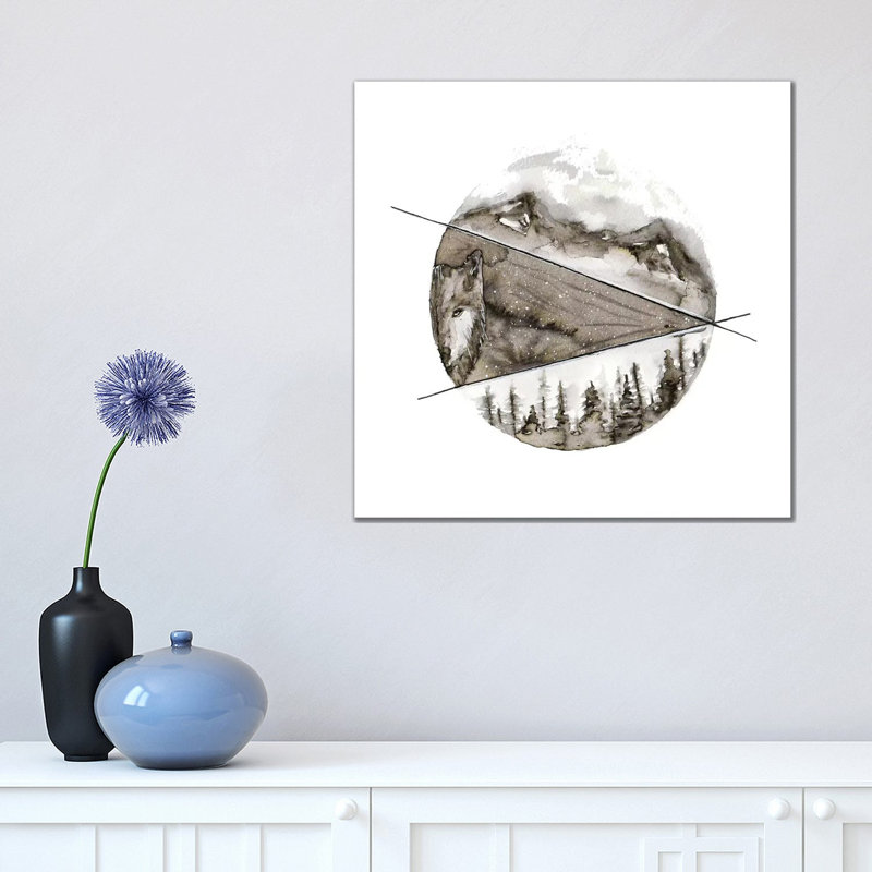 Northern by ANDA Design - Wrapped Canvas Gallery-Wrapped Canvas Giclée, 45.72 cm H x 45.72 cm W x 3.175 cm D