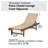 Ayvion Polyester Box Cushion Chaise Lounge Slipcover-659187771-659187773
