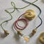 Elton Cable Set finished in Br Aged Brass-1205185418