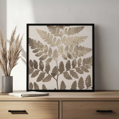 Sepia Fern by Dogwood Portfolio Art Print
