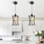 Luminaire suspendu noir Jaci