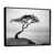 Black Floater Framed