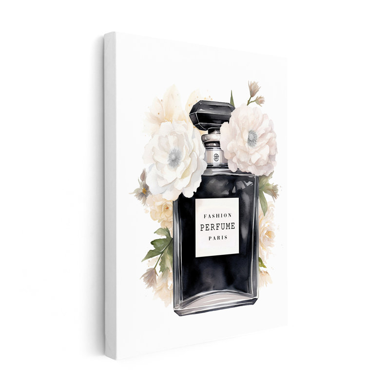 Parfum de mode noir, Unframed, Poster, 12"H x 16"W