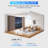 52 Inch Smart Remote,Alexa,APP Control White Ceiling Fan with Dimmable LED Light Outdoor Indoor Flush Mount Low Profile 6 speeds Reversible Quiet DC Motor Plywood 5 Blades Color Change for Farmhouse,Dining Room,Living Room-1692371063-1692371062-1692374921