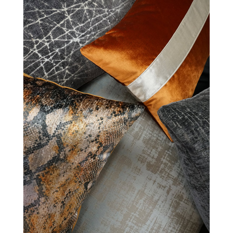 Fresco Pillow Cover & Insert, Mist, Square 22"