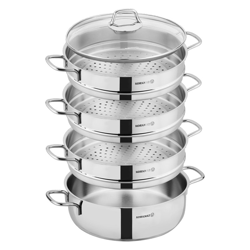 5 - Piece Stainless Steel Cookware Set