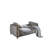 Taupe Modern Offering A Practical Bed Mechanism For Sleeping Arrangement, Under - Seat Compartments Storage Management, And Wood Base-873742331