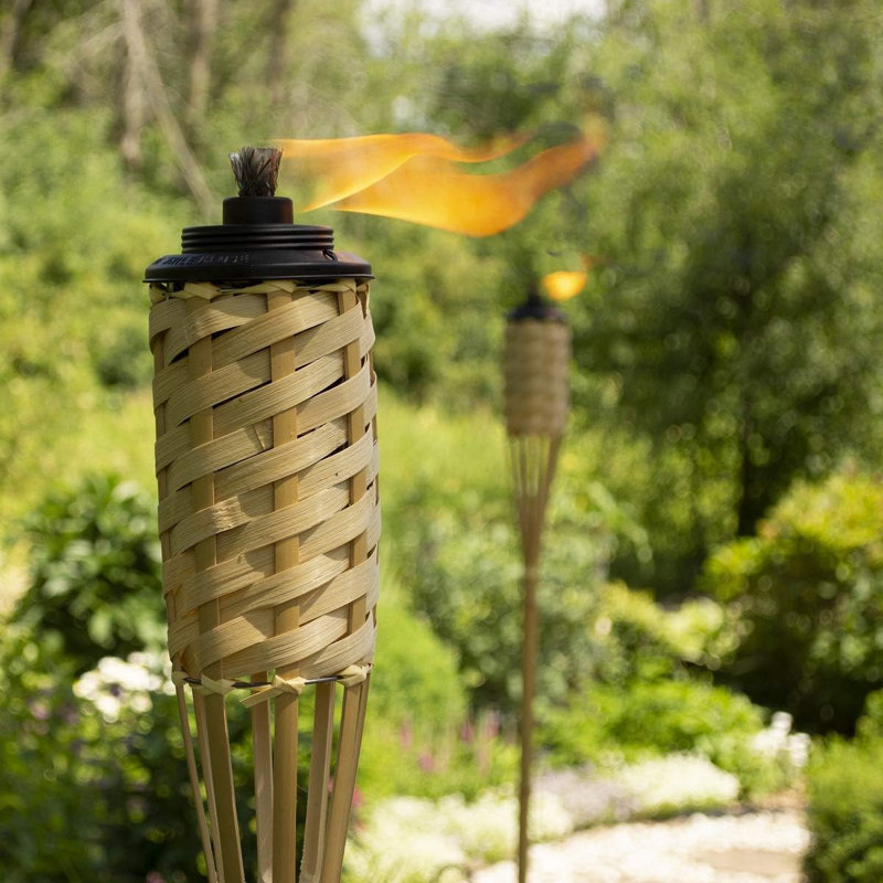 2-Pack – Weather-Resistant Outdoor Décor with Easy-Pour Wide-Mouth Canister Refill for Patio, Garden, Backyard