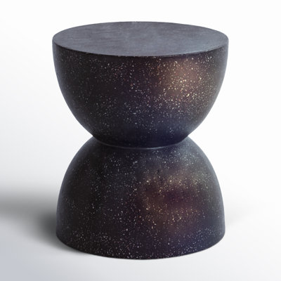 Novo 15.75'' Stone Outdoor Side Table