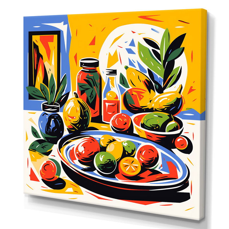 Décoration murale Guacamole mexican nourriture impressionnism I - Nourriture, H 16 po x l 16 po x P 1 po