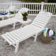 Nautical Chaise with Wheels
