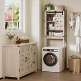 Silvo Freestanding Over The Toilet Storage Cabinet
