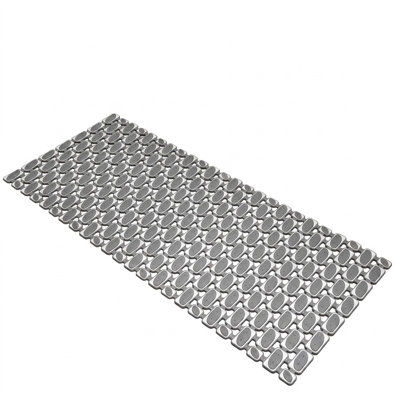 Large Shower Mat Non Slip Anti Mould 90 x 40cm, TPE Bath Mat with Suction Cups & Drain Holes