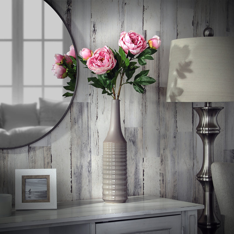 Pivoine de jardin 26 po Just Cut, Rose, H 26 po x l 9 po x P 6 po