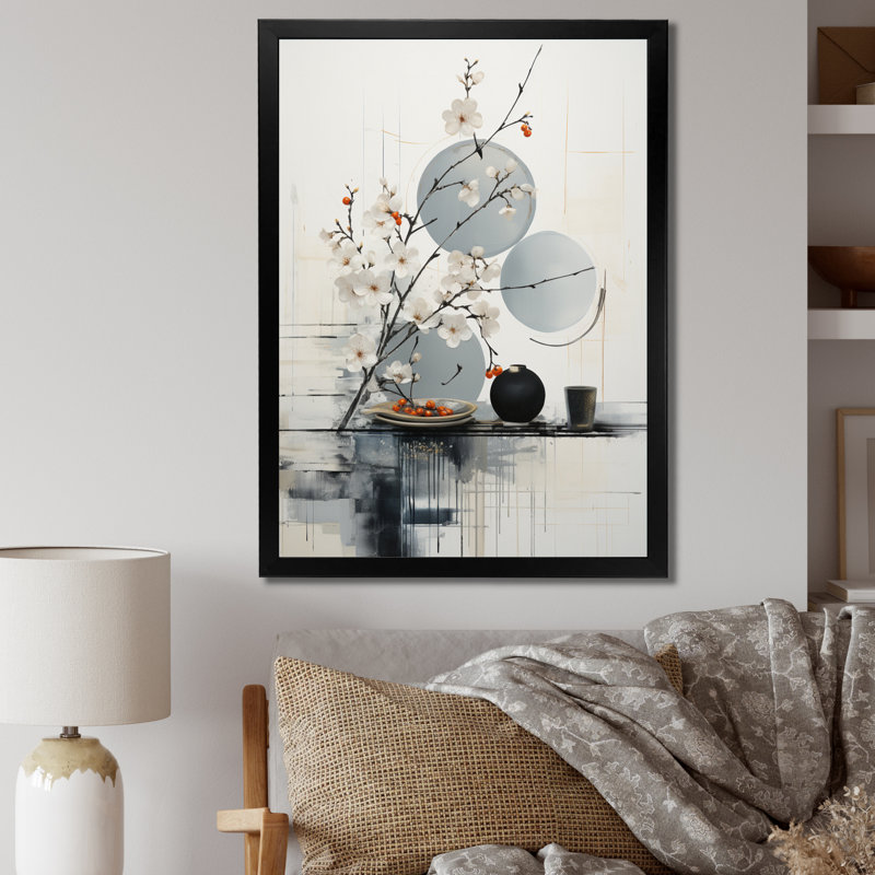 Blainey Asian Art Classics Sumi II, Cadre photo noir, H 44 po x l 34 po x P 1,5 po