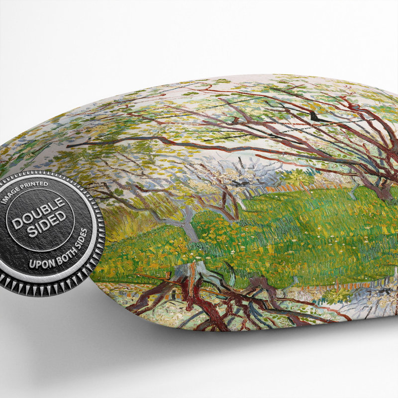 Flowering Orchard Scatter Cushion, 55cm H x 55cm W x 20cm D