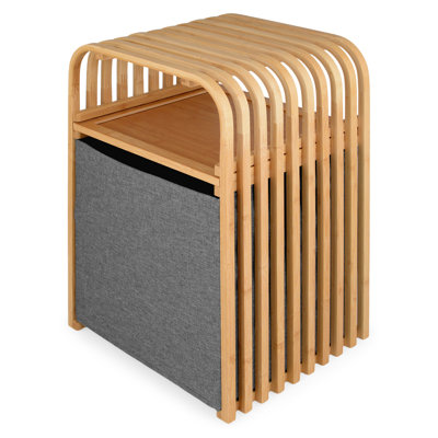 Strom Solid Wood Freestanding Bathroom Storage