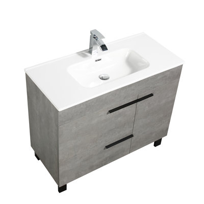 Ensemble de meuble-lavabo simple Lefkowitz