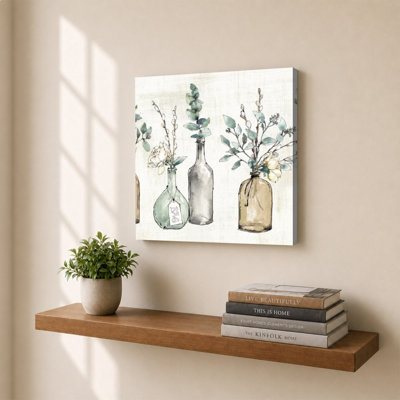 «Modern Farmhouse I Amber» par Anne Tavoletti - Impression sur toile