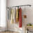 Kusilvak 70.8'' Wall Mounted Clothes Rack