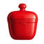 Burgundy Ceramic / Porcelain Jar