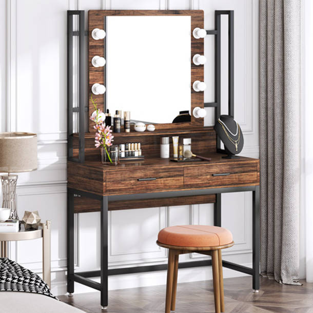 17 Stories Paralimni Vanity & Reviews | Wayfair