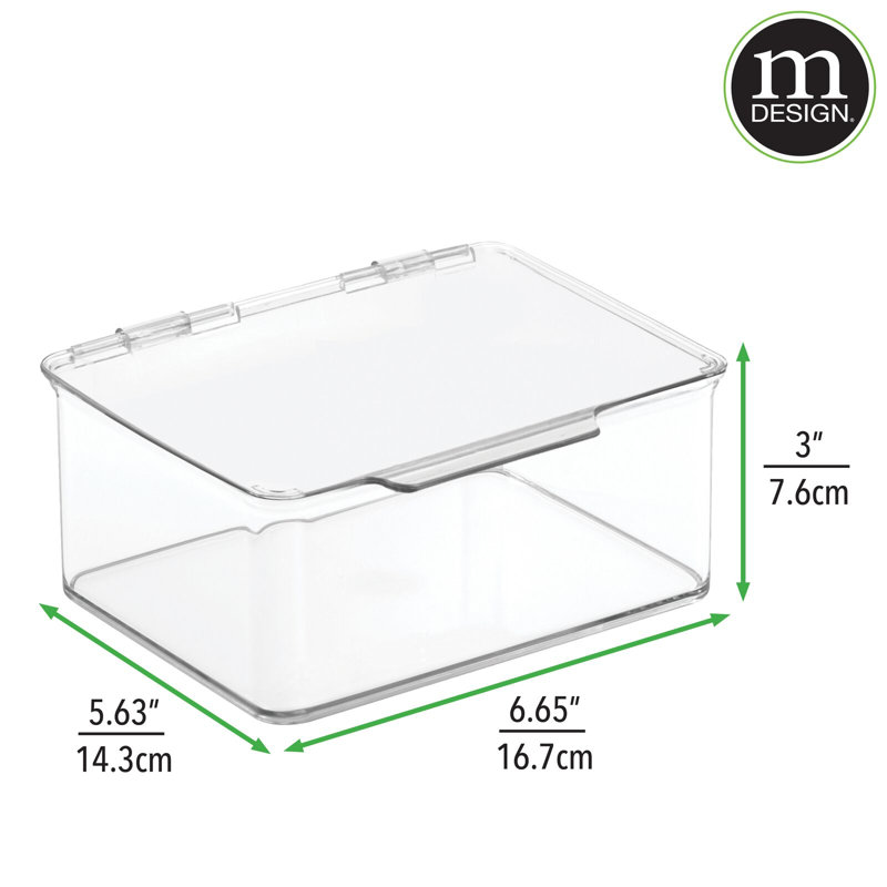 4 Piece Plastic Bin Set