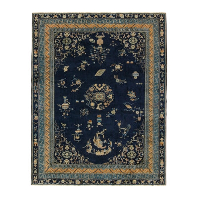 One-of-a-Kind 10'6" X 13'3" No Wool Area Rug in