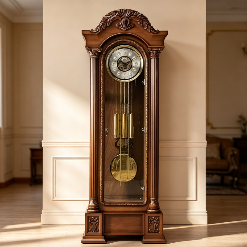 Horloge de plancher 84,25 "style européen
