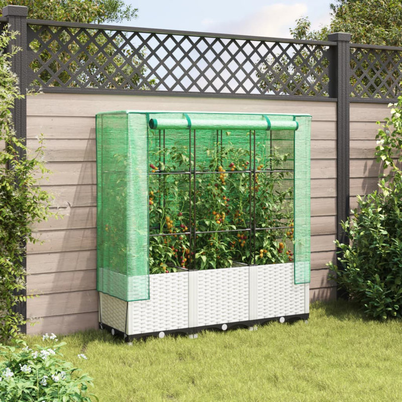 Nicki Raised Garden Bed, White