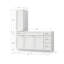 Meuble-lavabo simple 63 po Disar-111379342