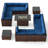 Treyshun 10 - Person Outdoor Seating Group with Fire Pit Table-470735339